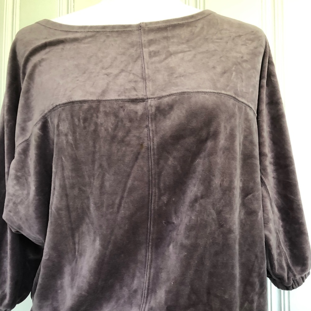 Victoria’s Secret Purple velour dress - Picture 3 of 6